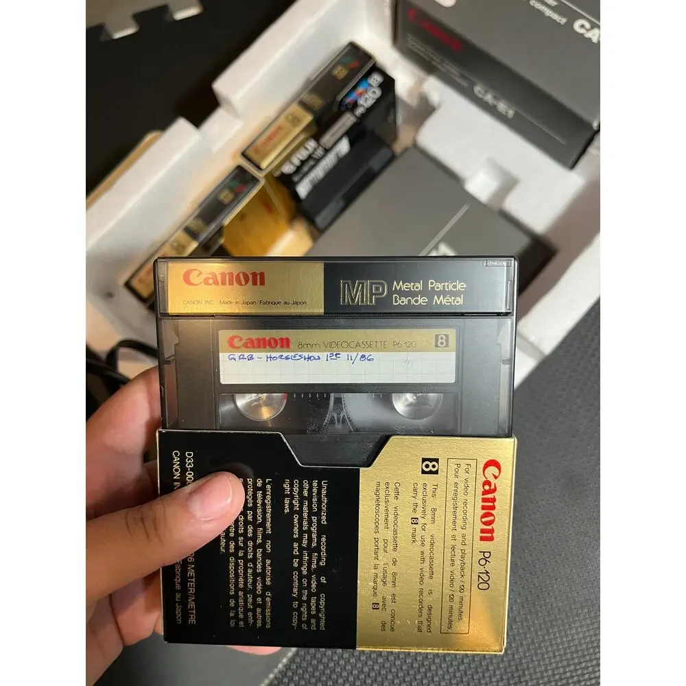 Vintage Canon AK-E1A Accessory Kit CA-E1, BC-E1,‎ RU-E1 and more